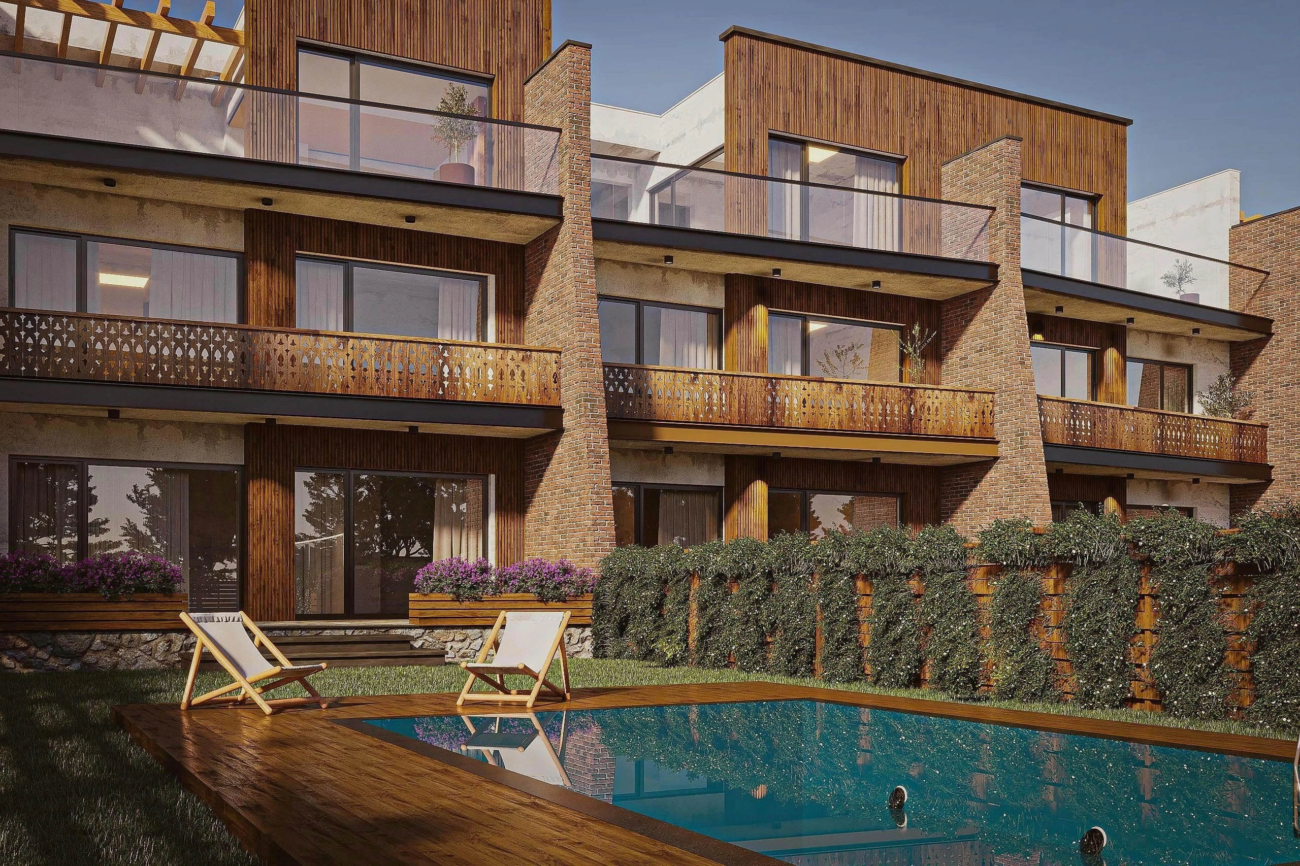 Alazani Valley Residence, Town Houses at Eco, gated community