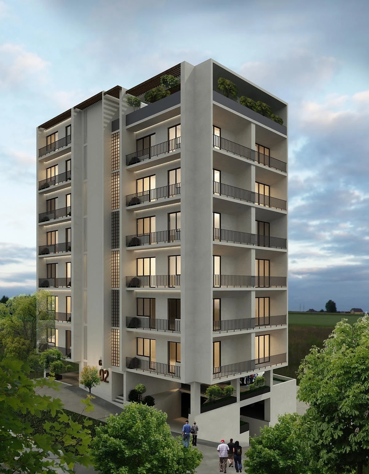 ომარ კელაპტრიშვილის I შესახვევი, 16