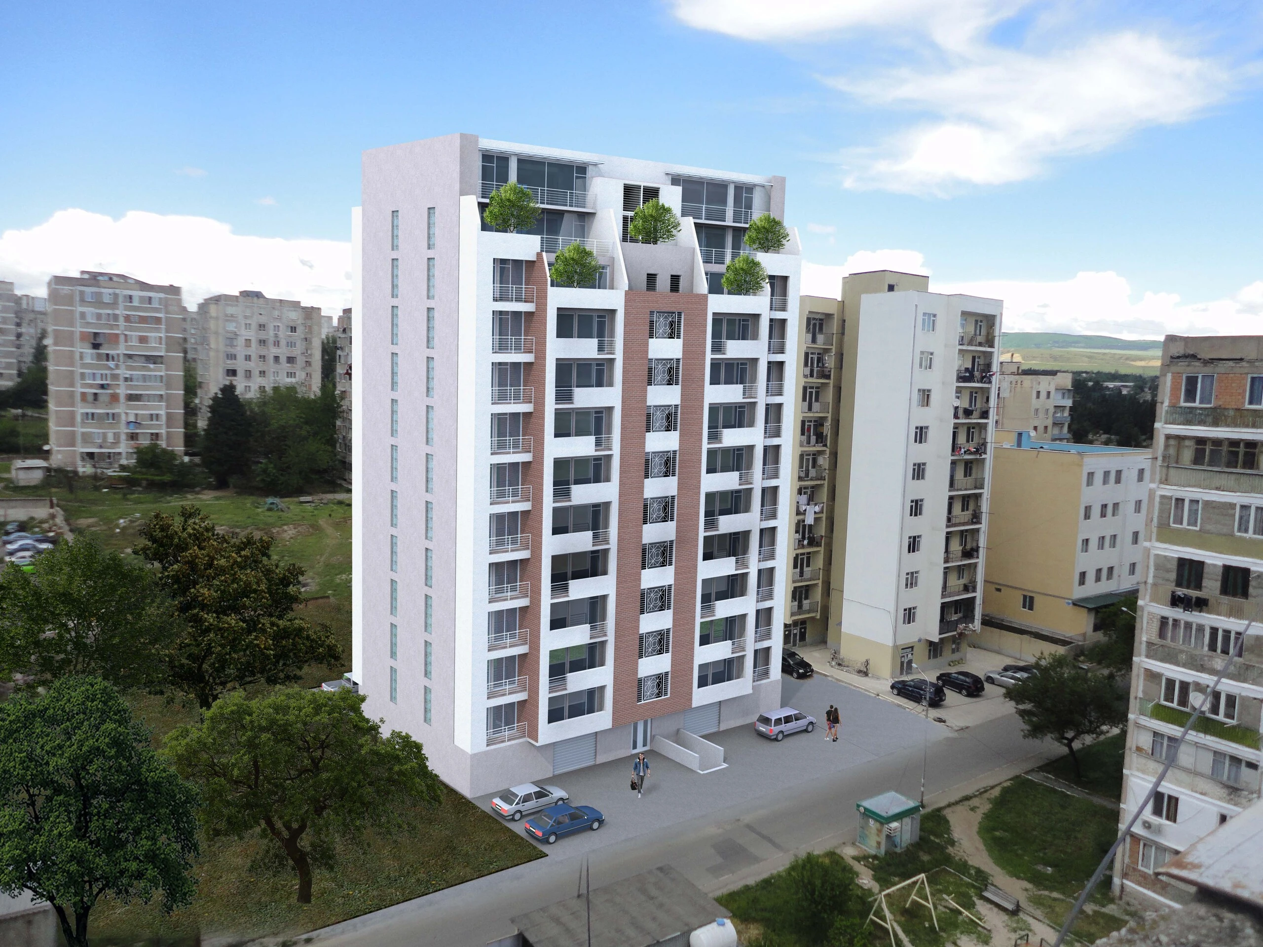 ზემო პლატო, თრიალეთის ქუჩა